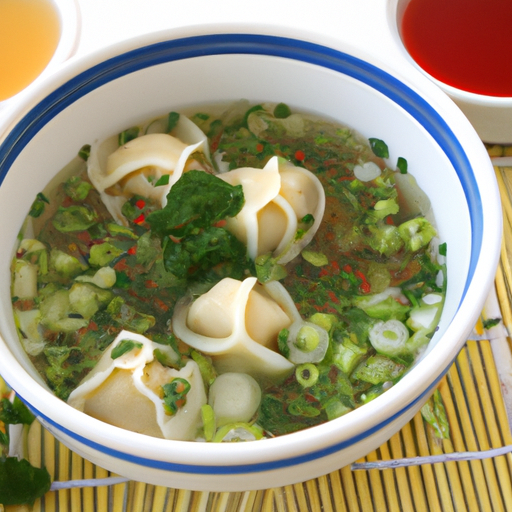 Wan Tan Suppe Rezept