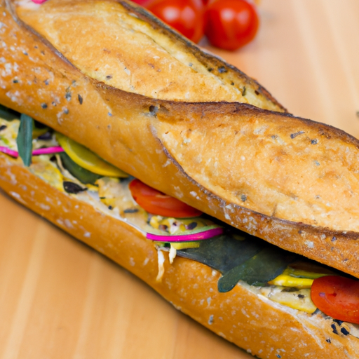 Vegetarisches Baguette Rezept