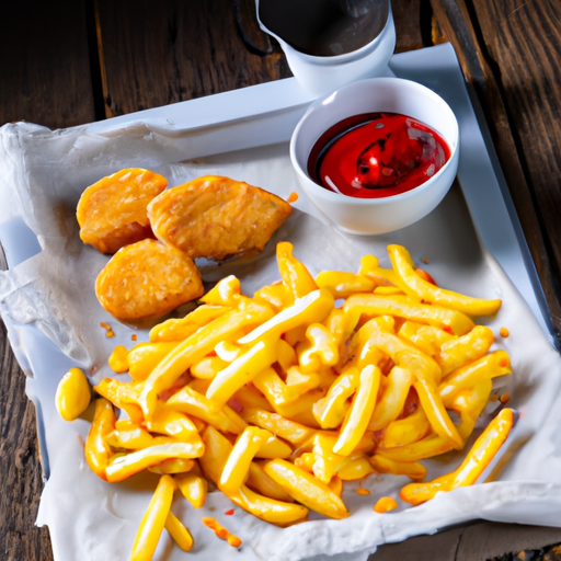 Chicken Nuggets Mit Pommes Frites Rezept