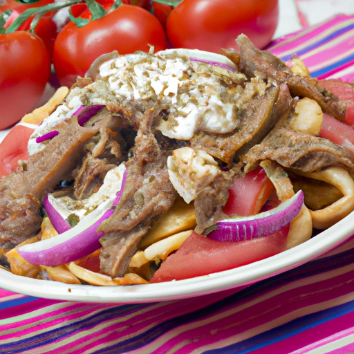 Kritharaki Gyros Rezept