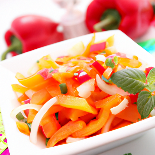 Paprika Salat Rezept