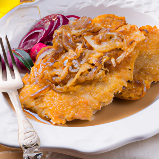 Zwiebelschnitzel Vom Schwein Rezept