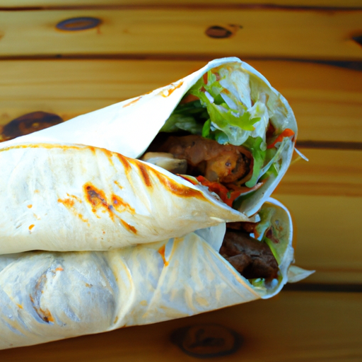 Barbecue Wrap Rezept