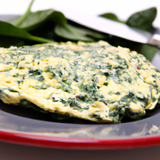 Spinat Omelette Rezept