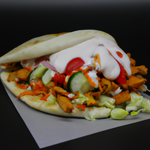 Chicken Gemüse Döner Rezept