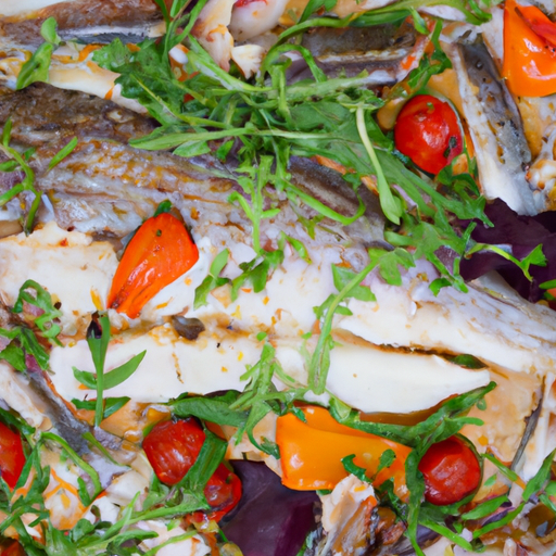 Mediterrane Ofen Fischplatte Mit Frischen Kr Utern Rezept