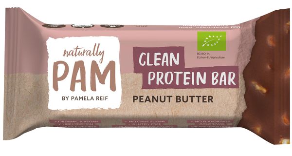 Naturally Pam Peanut Butter Protein Bar