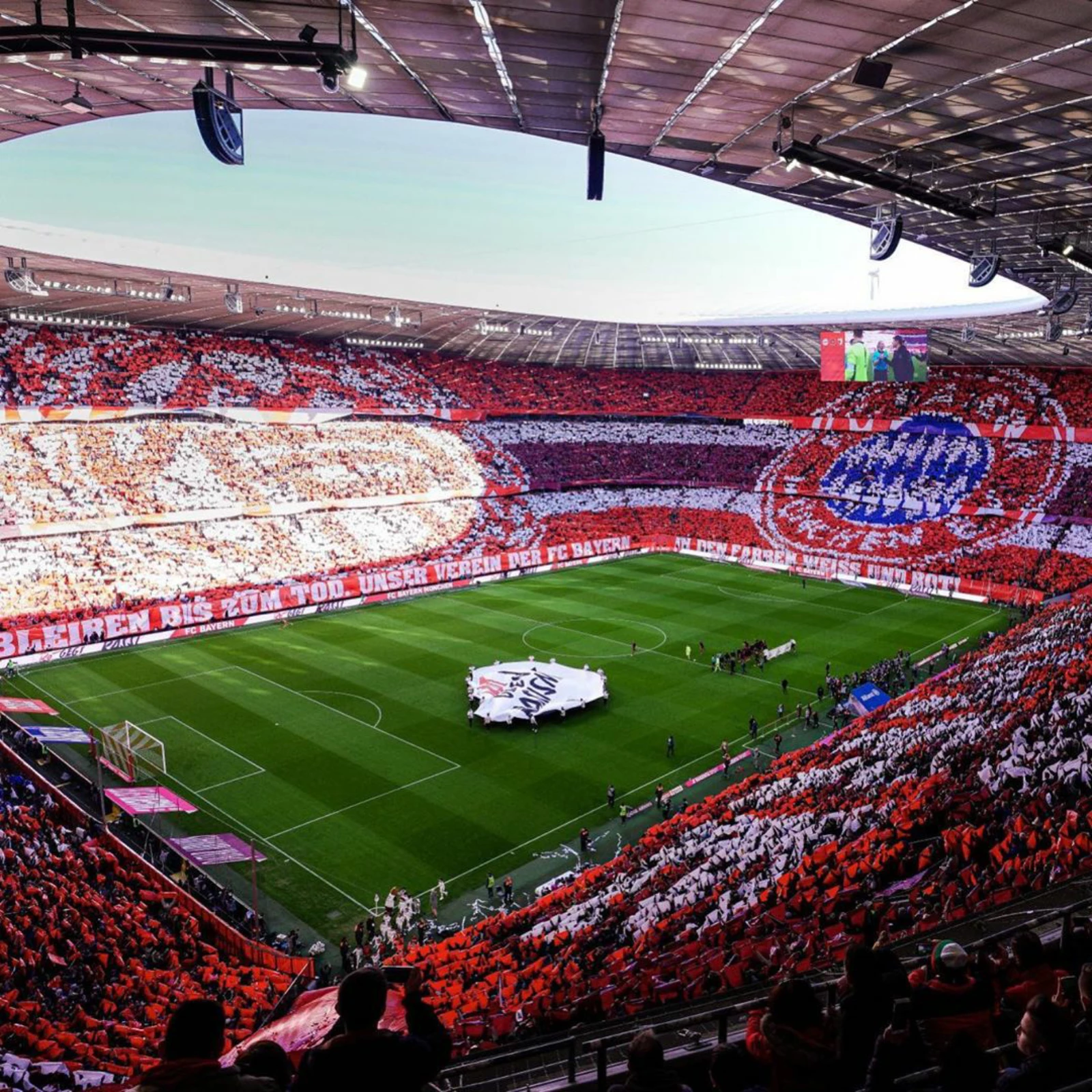 Das Stadion vom FC Bayern München