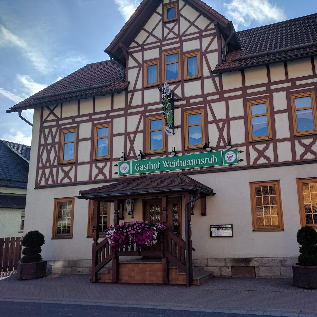 Restaurant "Gasthof Weidmannsruh" in  Schleusingen