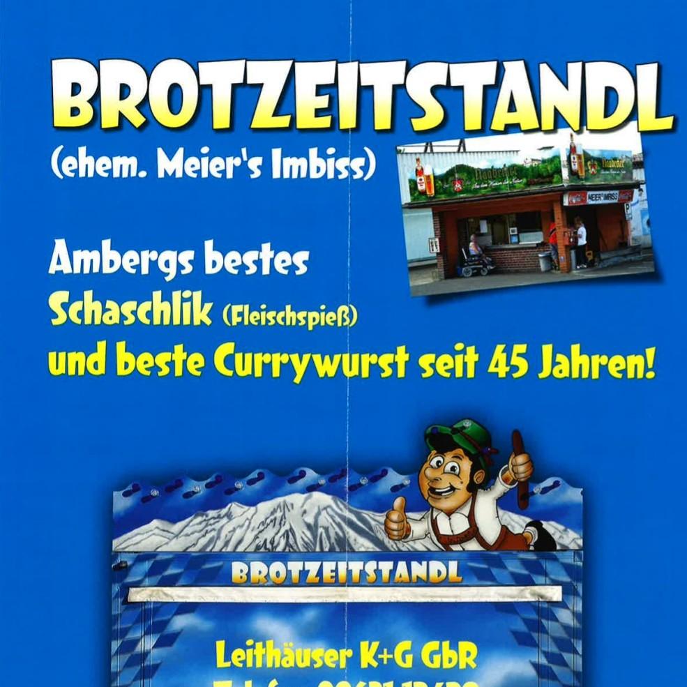 Restaurant "Brotzeitstandl (ehem. Meiers Imbiss)" in  Amberg