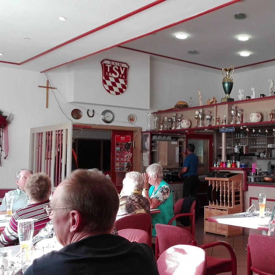 Restaurant "TSV 1896  Sportgaststätte Schnitzel Burger Pasta" in Rain