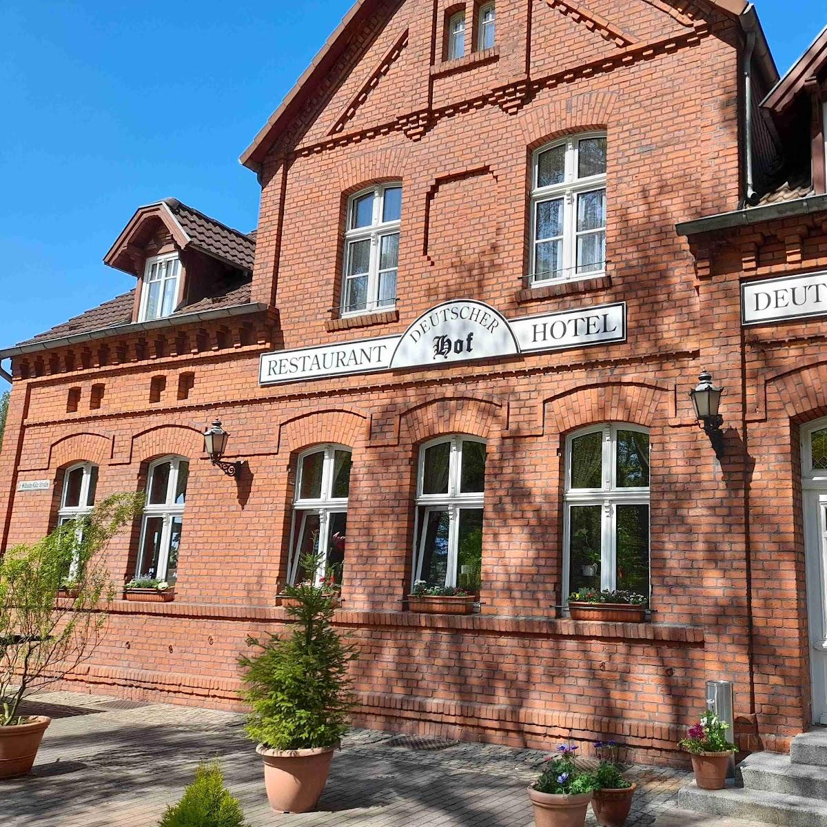 Restaurant "Deutscher Hof" in Bad Wilsnack