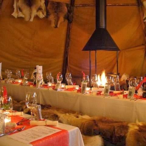 Restaurant "Muurikka und Lapplandzelte" in  Schefflenz