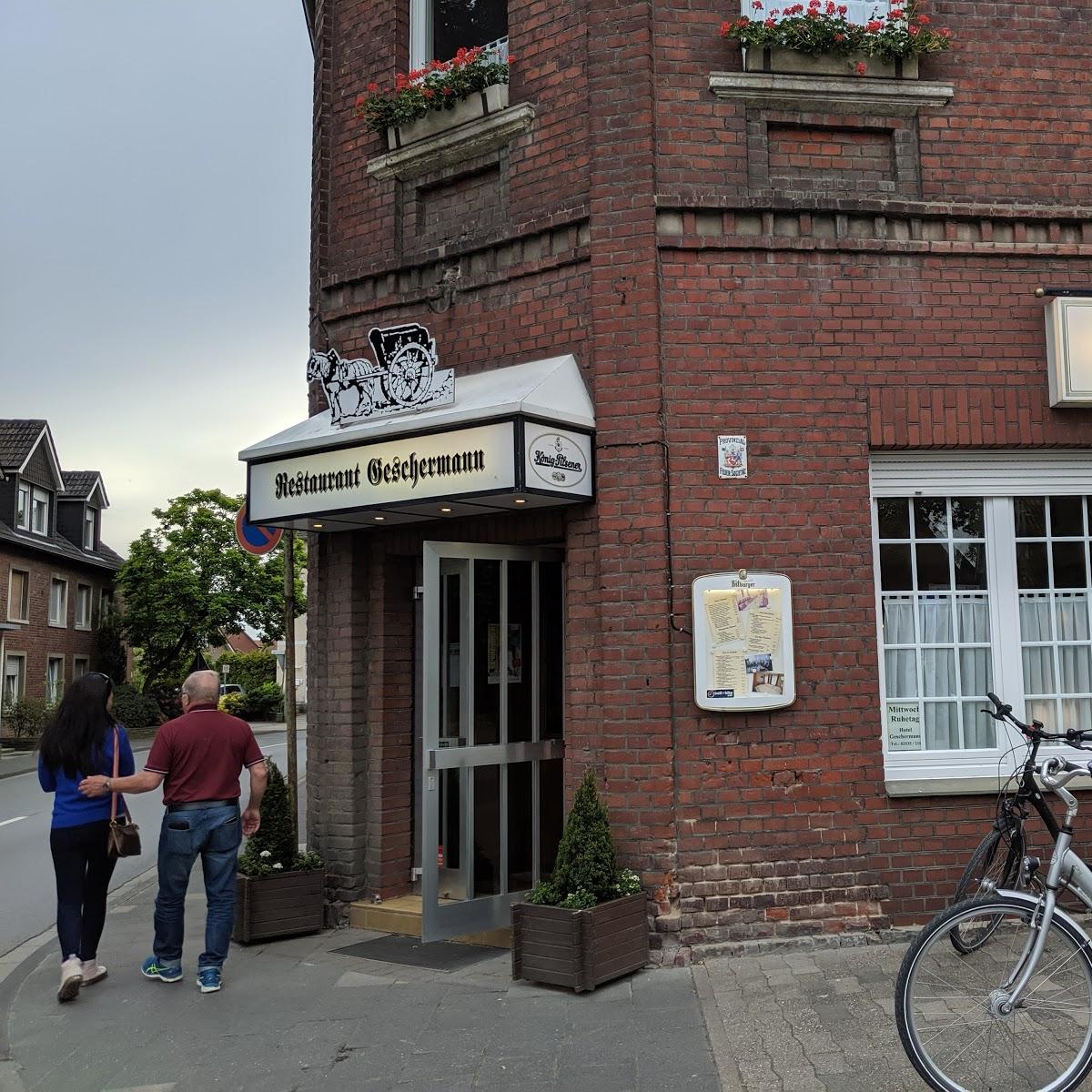 Restaurant "Geschermann Hotel-Restaurant Gesellschaftsräume u. Partyservice" in  Sendenhorst