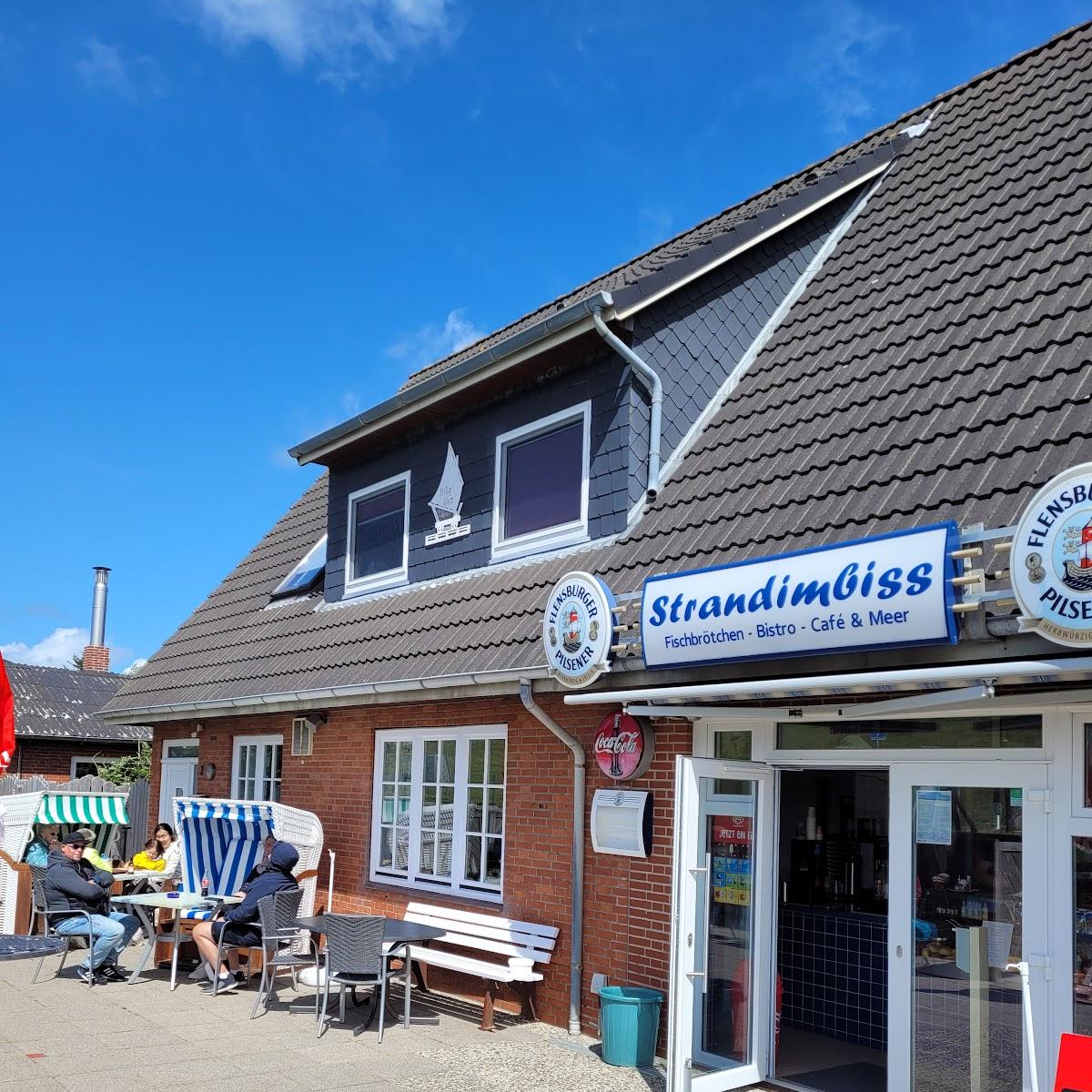 Restaurant "Strandimbiss" in Dagebüll