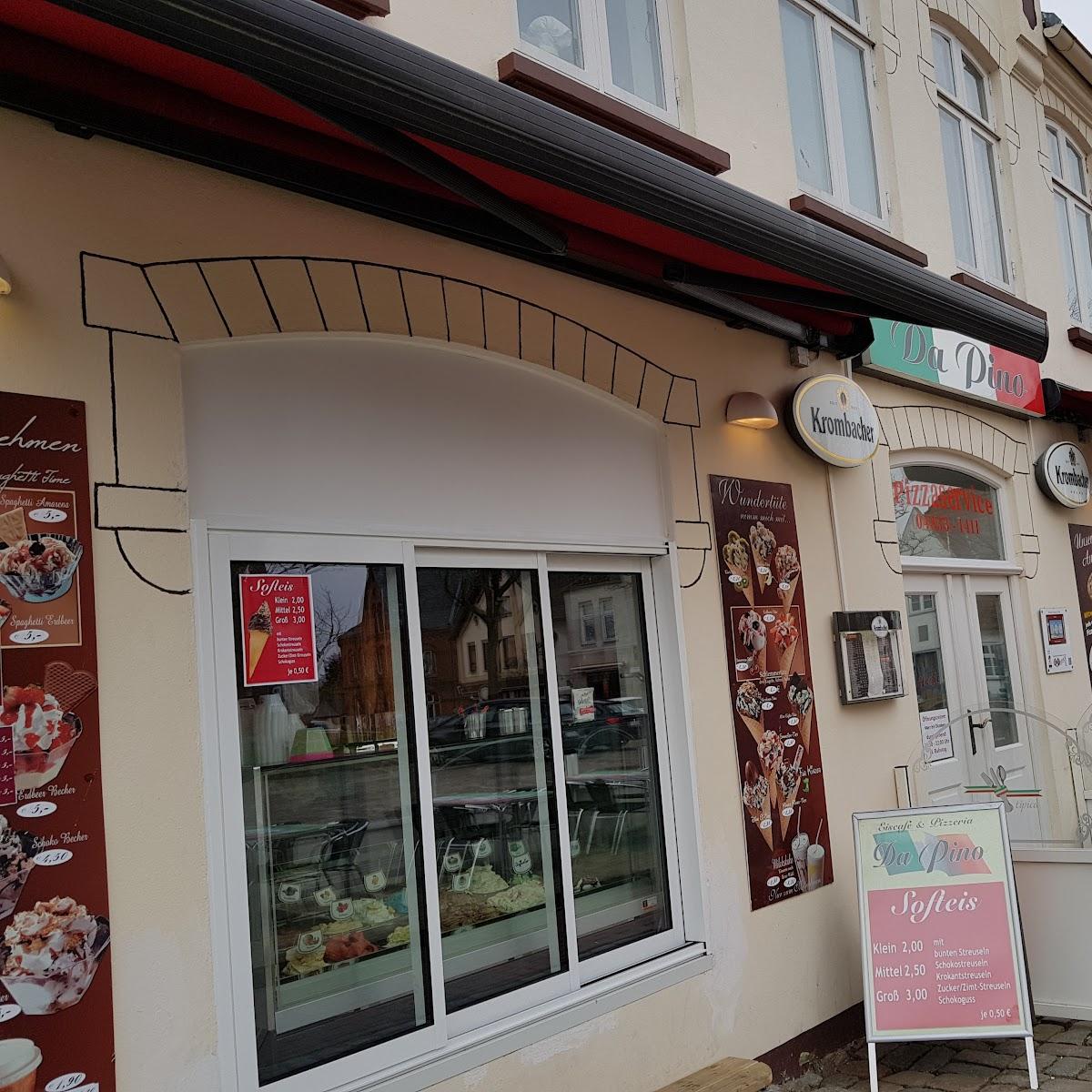 Restaurant "Eiscafé und Pizzeria Da Pino" in Wesselburen