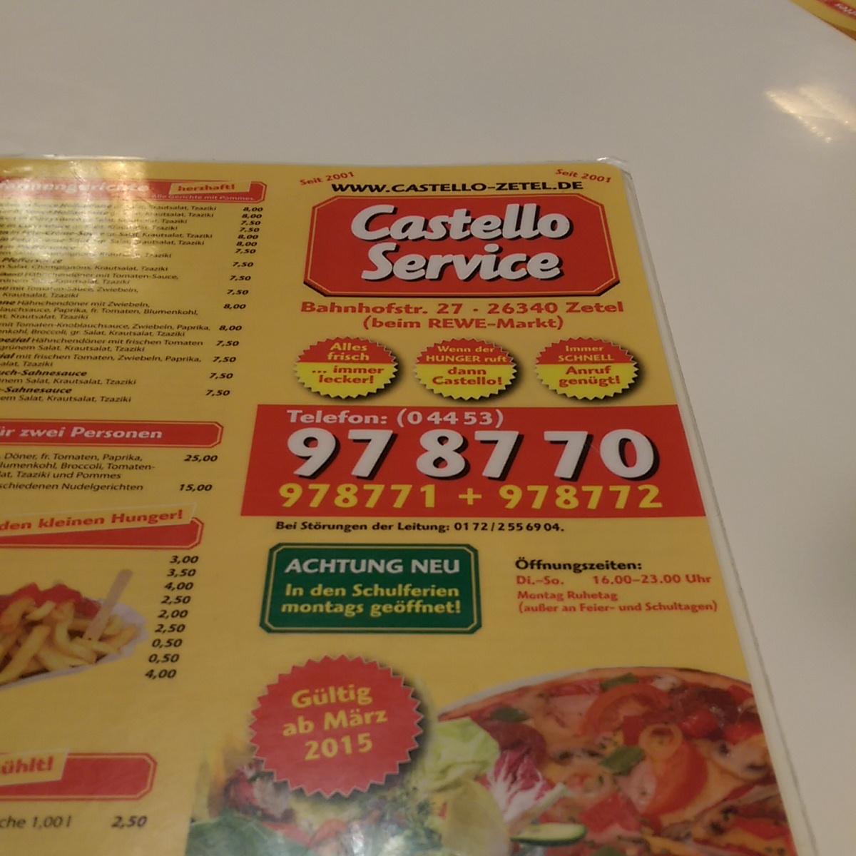 Restaurant "Castello Service" in  Zetel