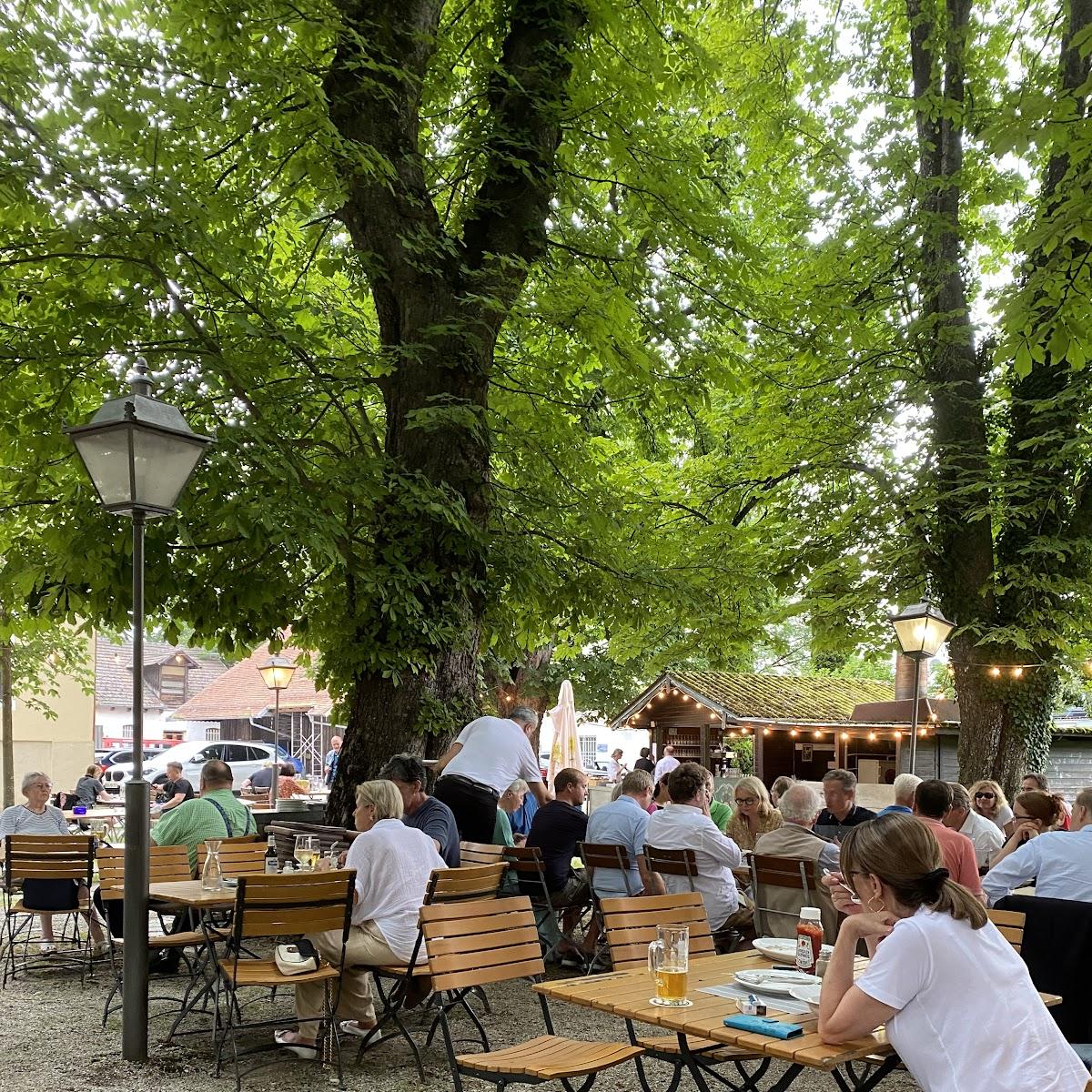 Restaurant "Gasthof In der Au" in Starnberg