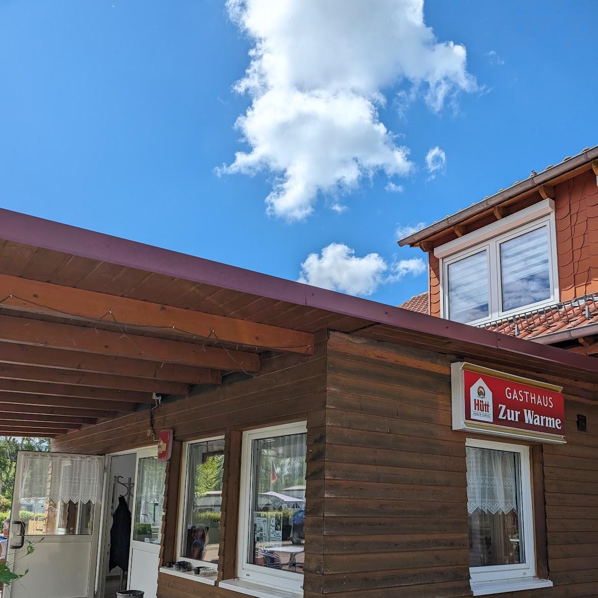 Restaurant "Gasthaus und Campingplatz  Zur Warme " in Zierenberg