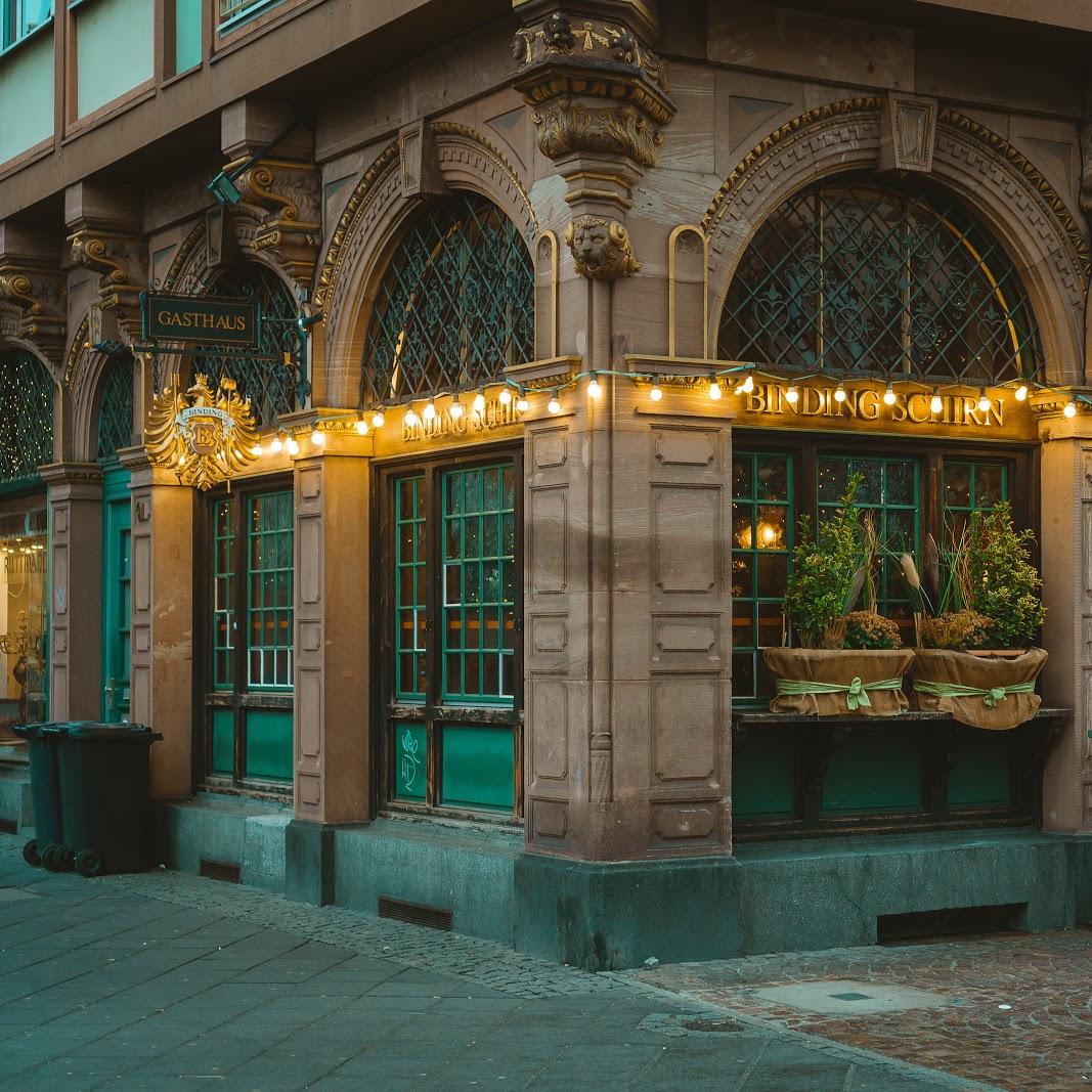 Restaurant "Binding Schirn" in Frankfurt