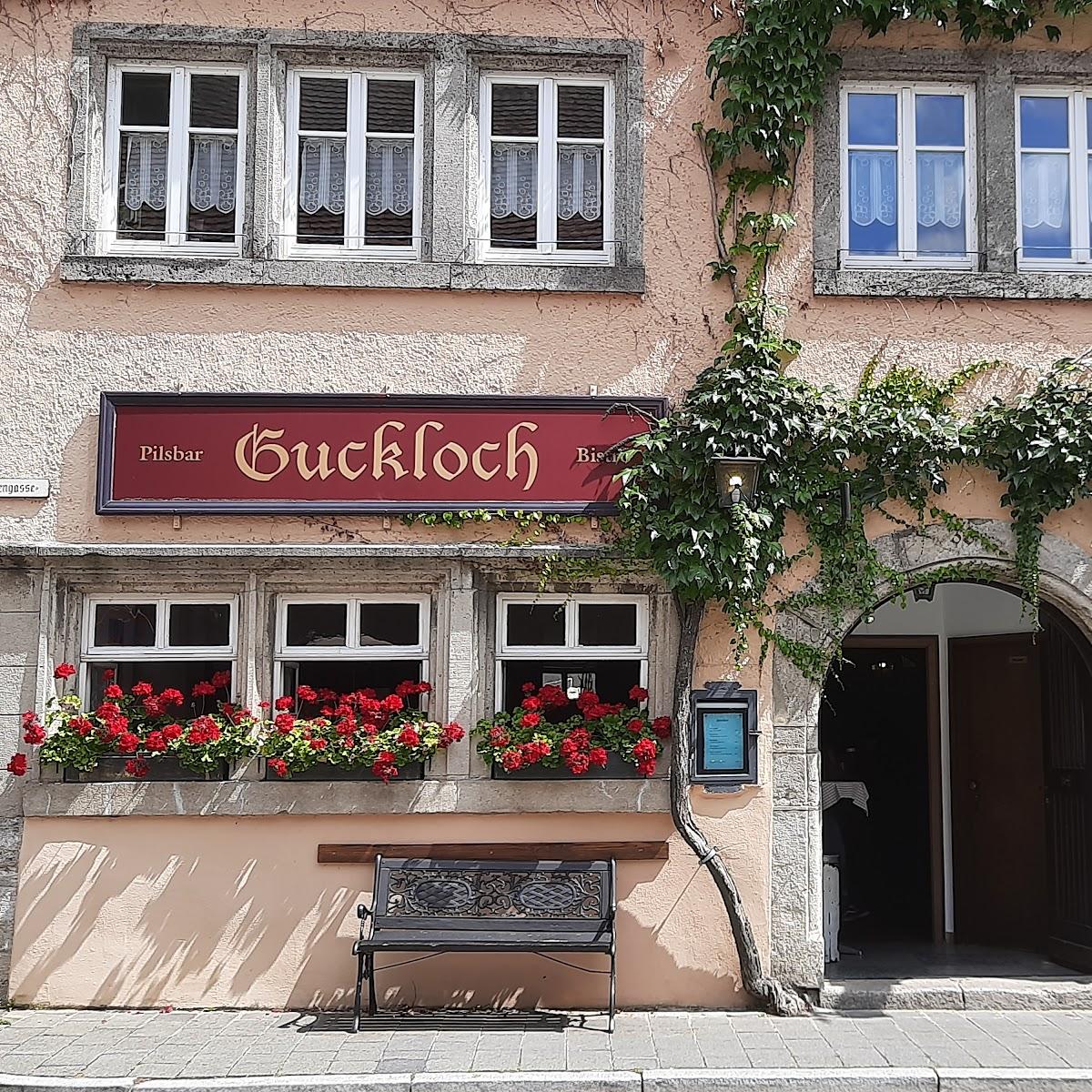 Restaurant "Guckloch 38" in Rothenburg ob der Tauber