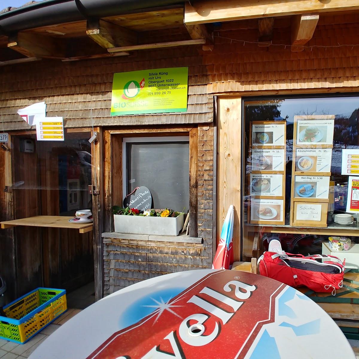 Restaurant "Oberguet-Stübli" in Alt Sankt Johann