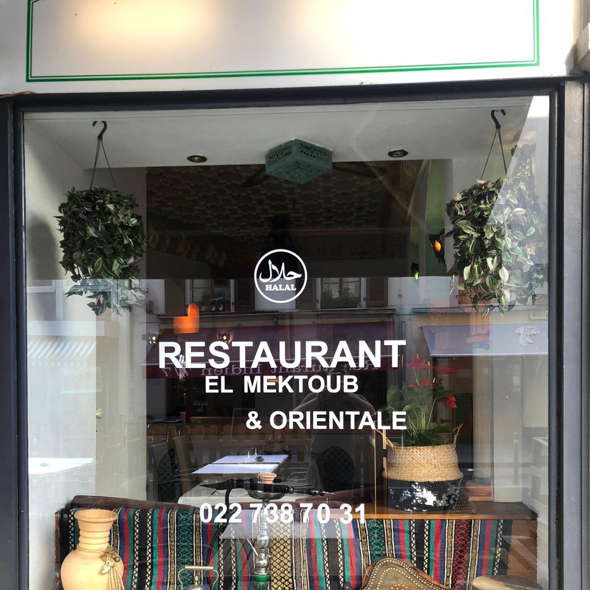 Restaurant "El Mektoub" in Genève