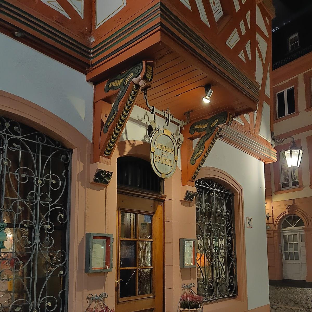 Restaurant "Weinhaus Zum Spiegel" in Mainz