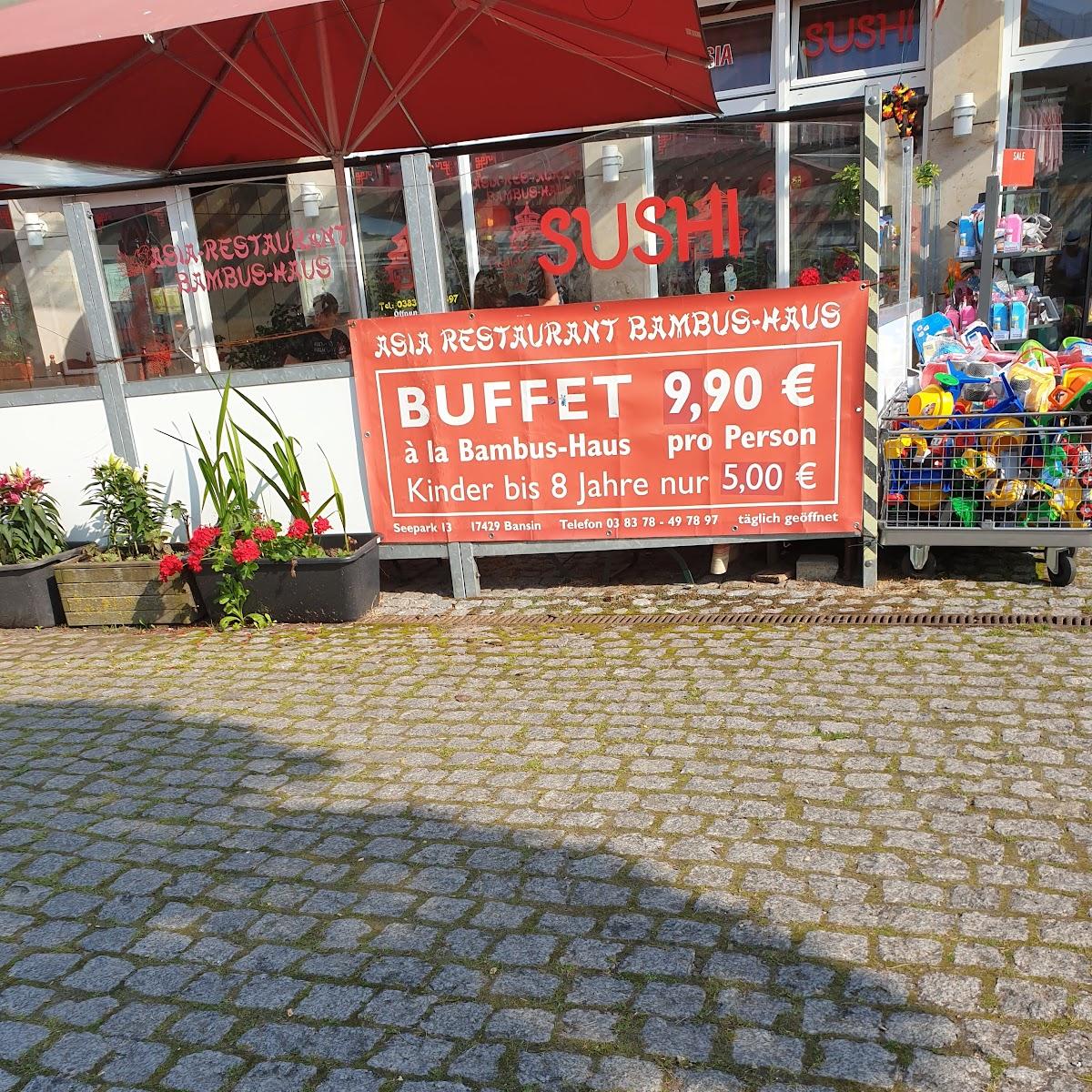 AsiaRestaurant BambusHaus Heringsdorf Speisekarte