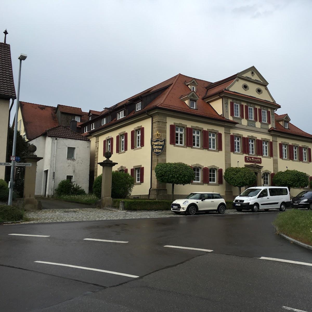 Restaurant "Gasthof Die Krone" in Schwäbisch Hall