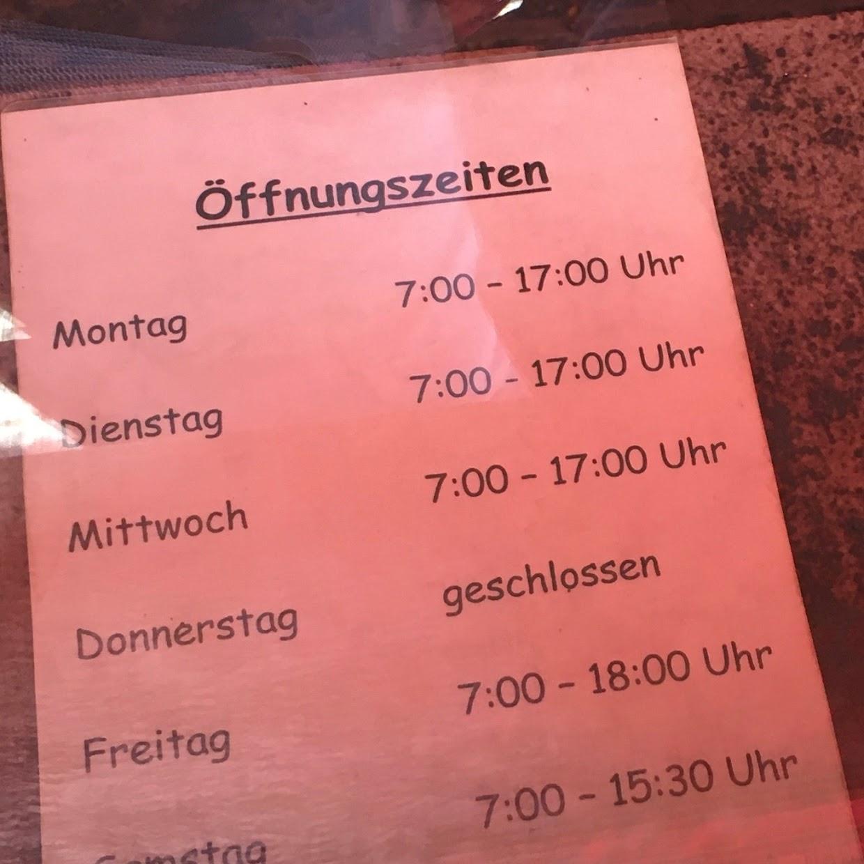 Restaurant "Albert Dahmen Bäckerei und Café" in Bleialf