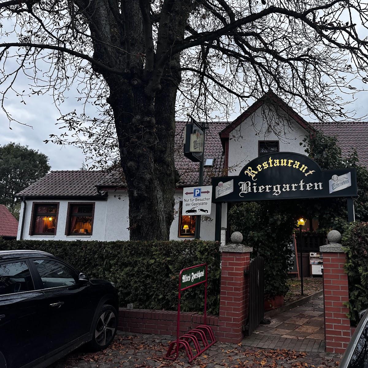 Restaurant "Altes Forsthaus" in Mühlenbecker Land