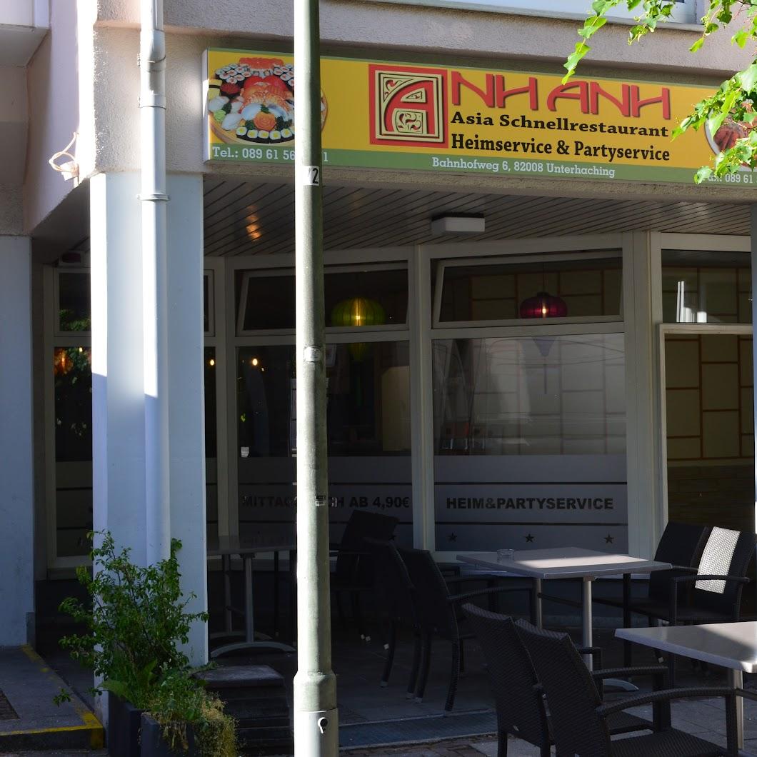 Restaurant "AnhAnh Asia Schnellrestaurant & Lieferservice" in Unterhaching