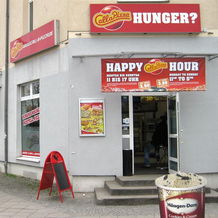 Restaurant "Call a Pizza" in Berlin