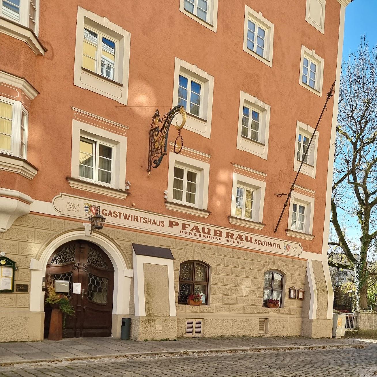 Restaurant "Pfaubräu" in Trostberg