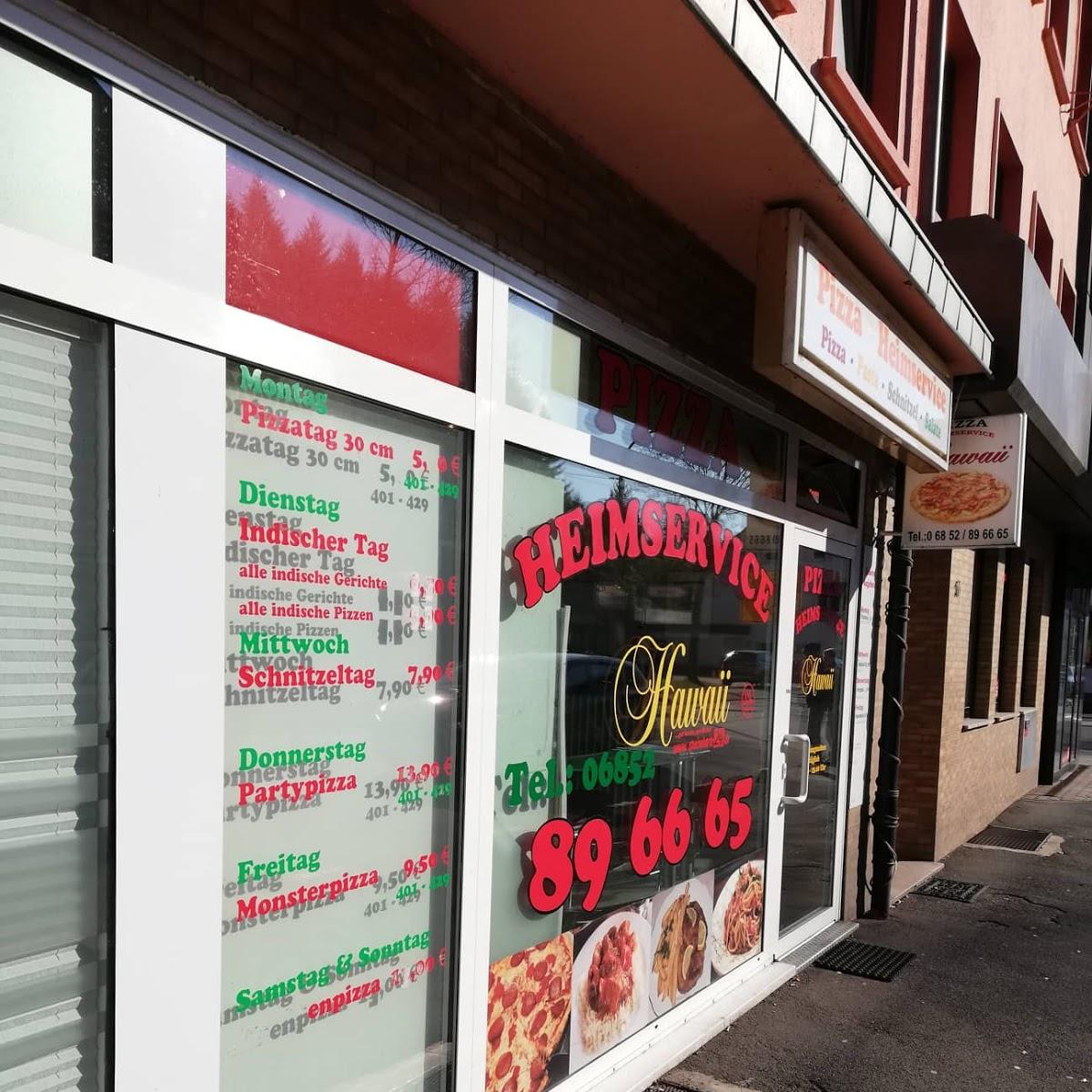 Restaurant "Pizza Heimservice Hawaii" in Nohfelden