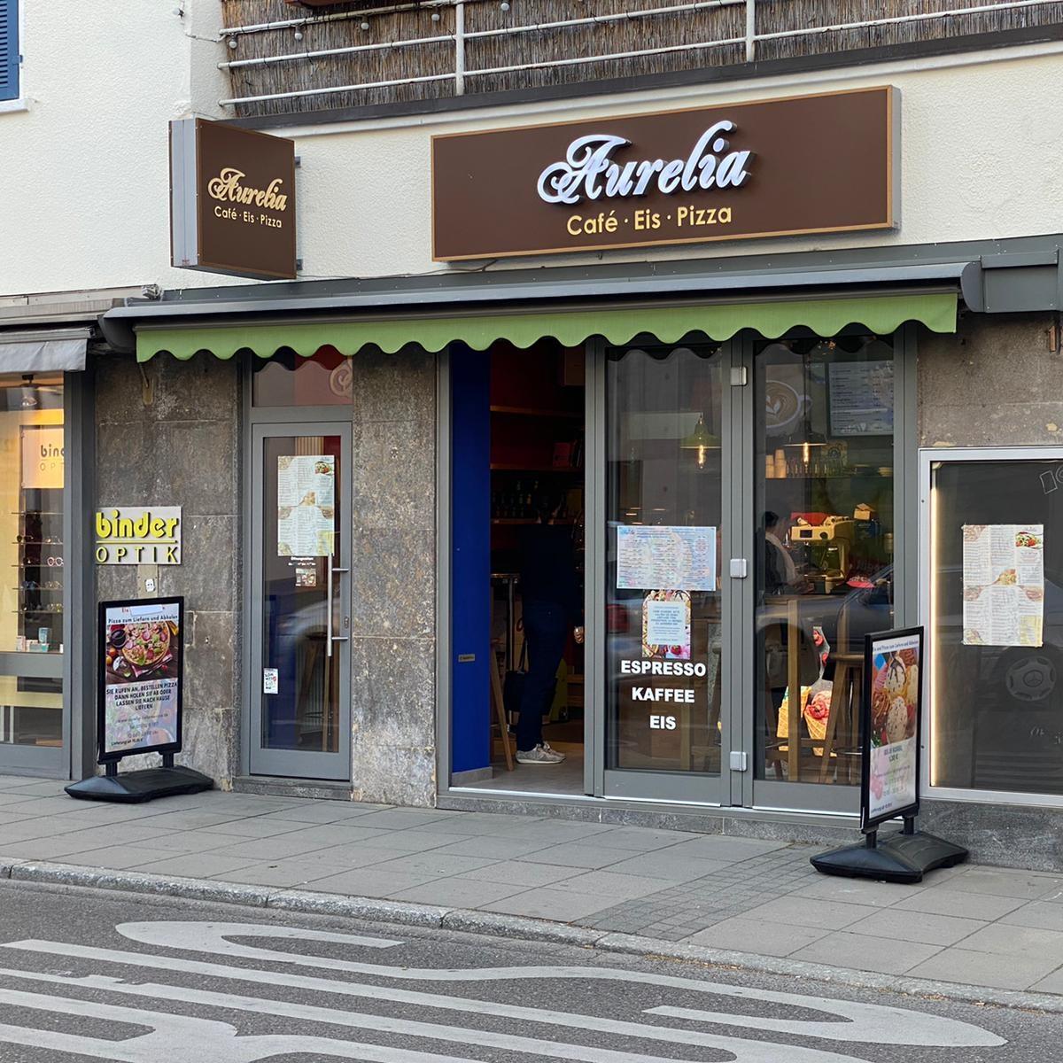 Restaurant "Aurelia Cafe & Eis & Pizza" in Stuttgart