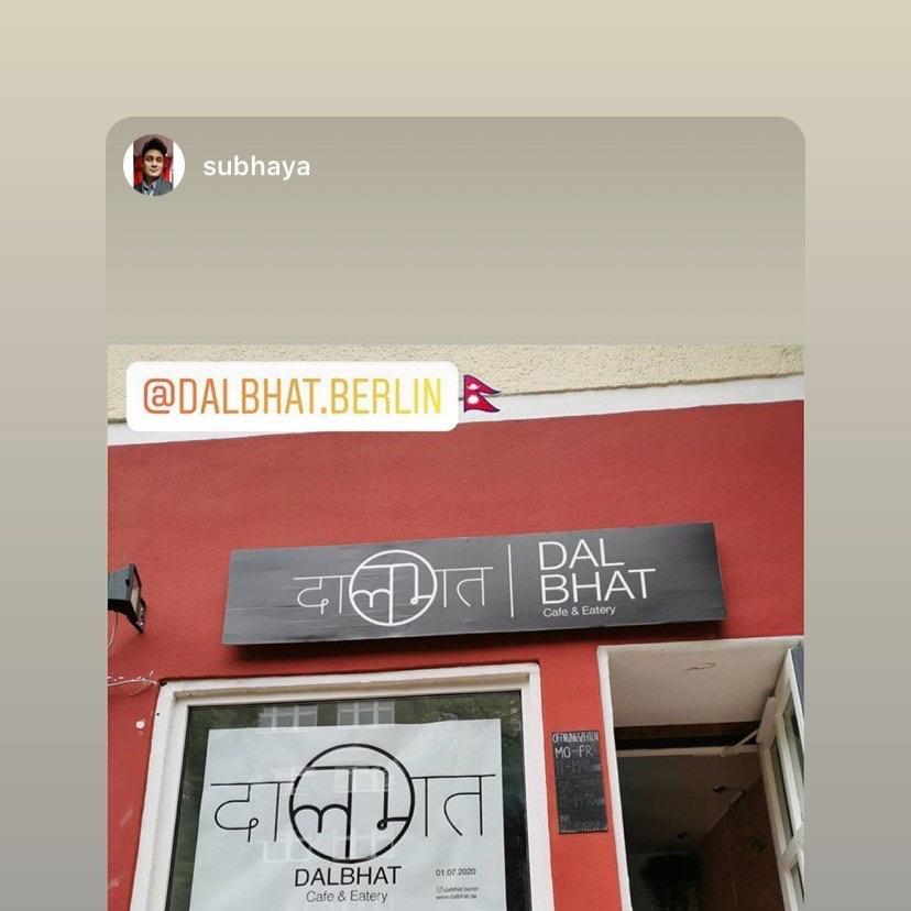 Restaurant "Dalbhat" in Berlin