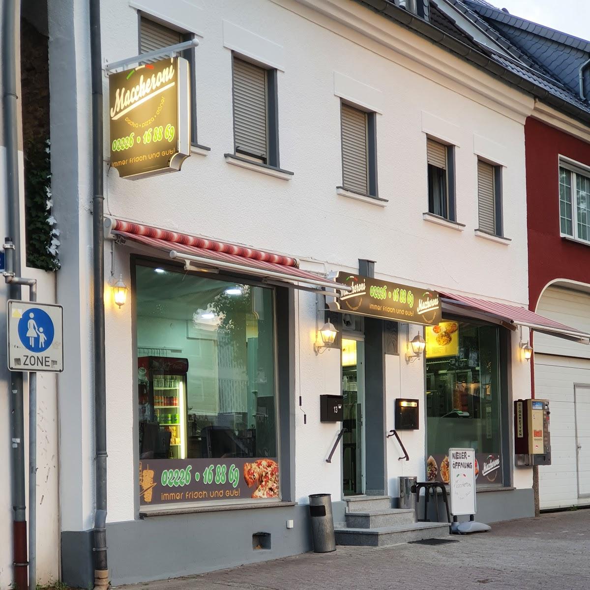 Restaurant "maccheroni döner pizza pasta" in Rheinbach
