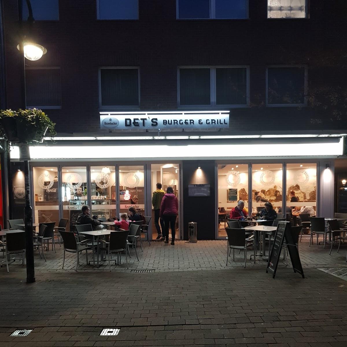 Restaurant "Det‘s Burger & Grill" in  Dinslaken