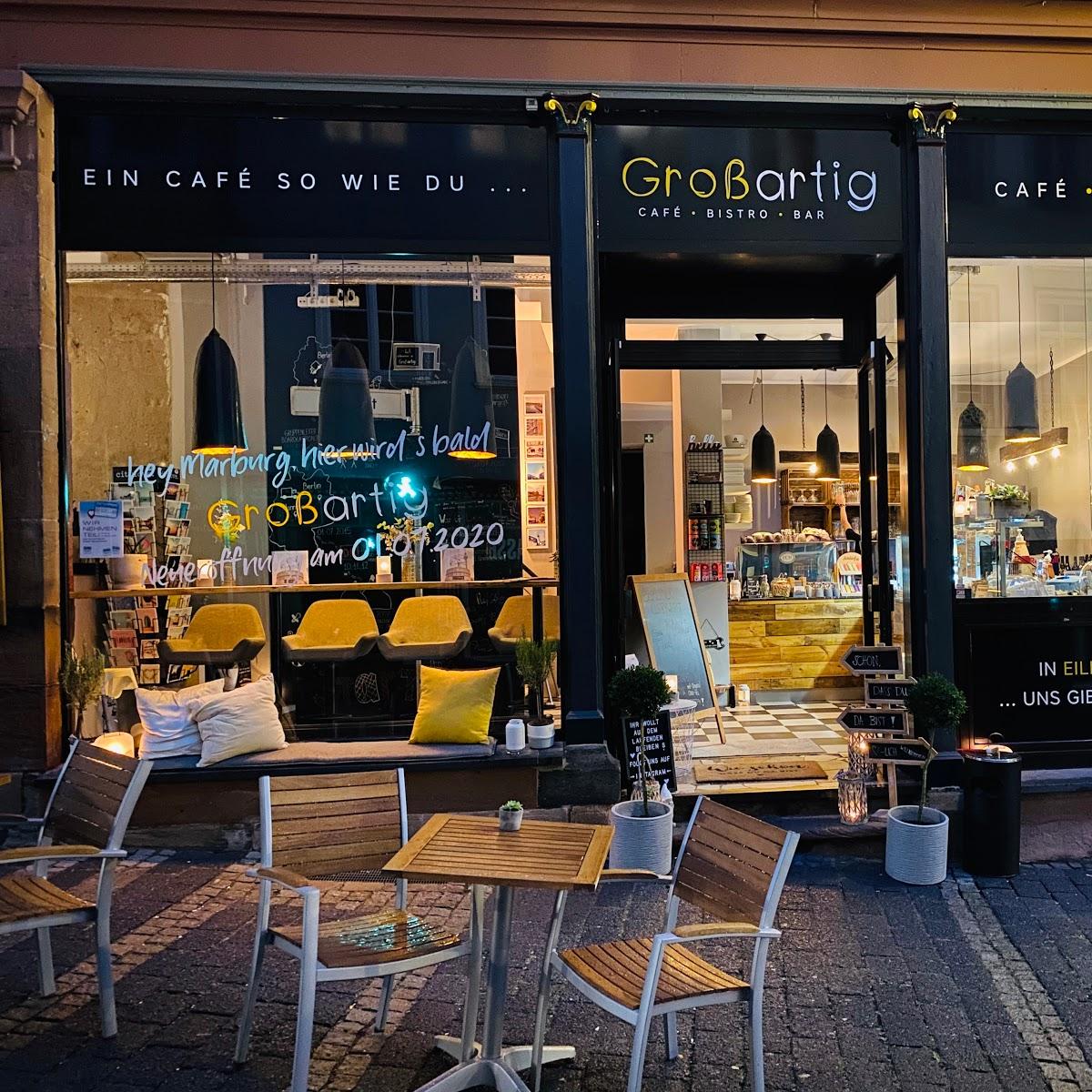 Restaurant "Großartig - Café • Bistro • Bar" in Marburg