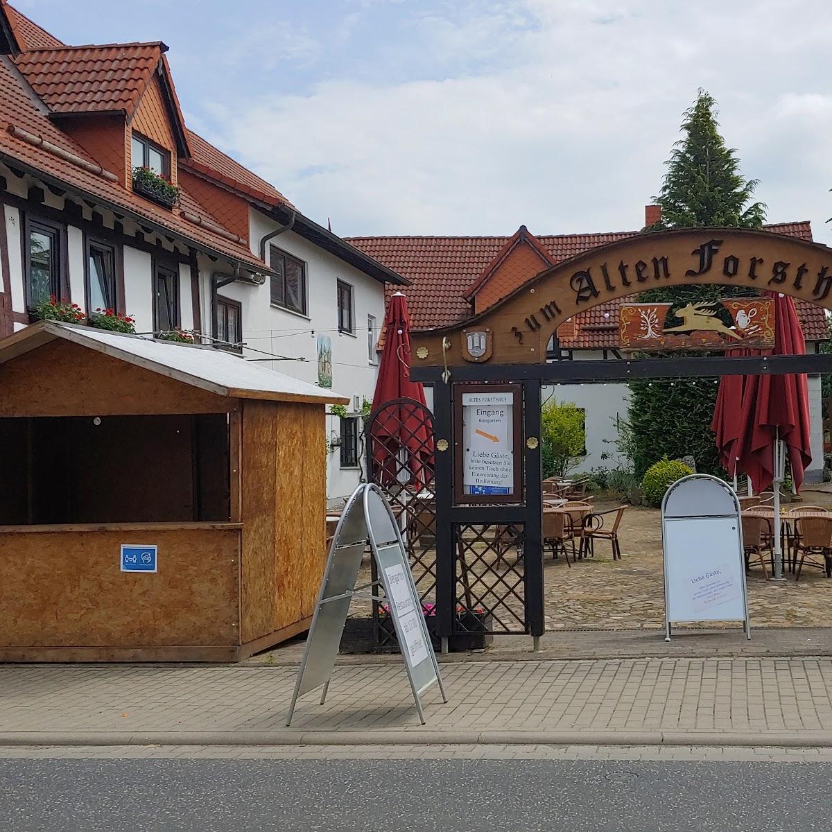 Restaurant "Zum Alten Forsthaus" in  Immenhausen