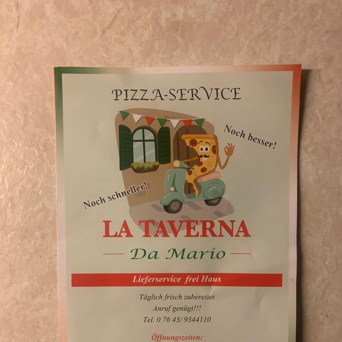Restaurant "Pizza Service La Taverna" in Herbolzheim