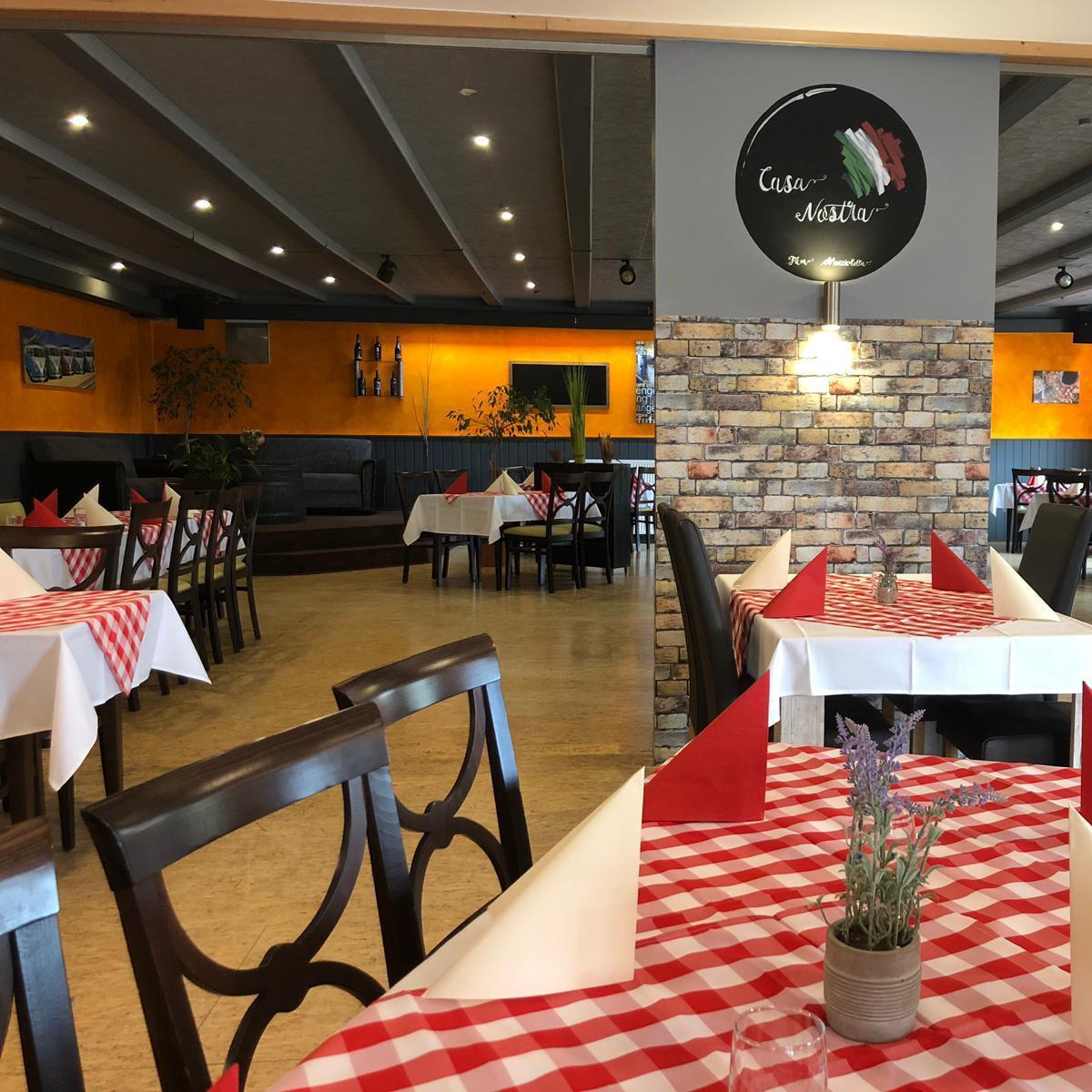 Restaurant "Casa nostra" in Sankt Leon-Rot