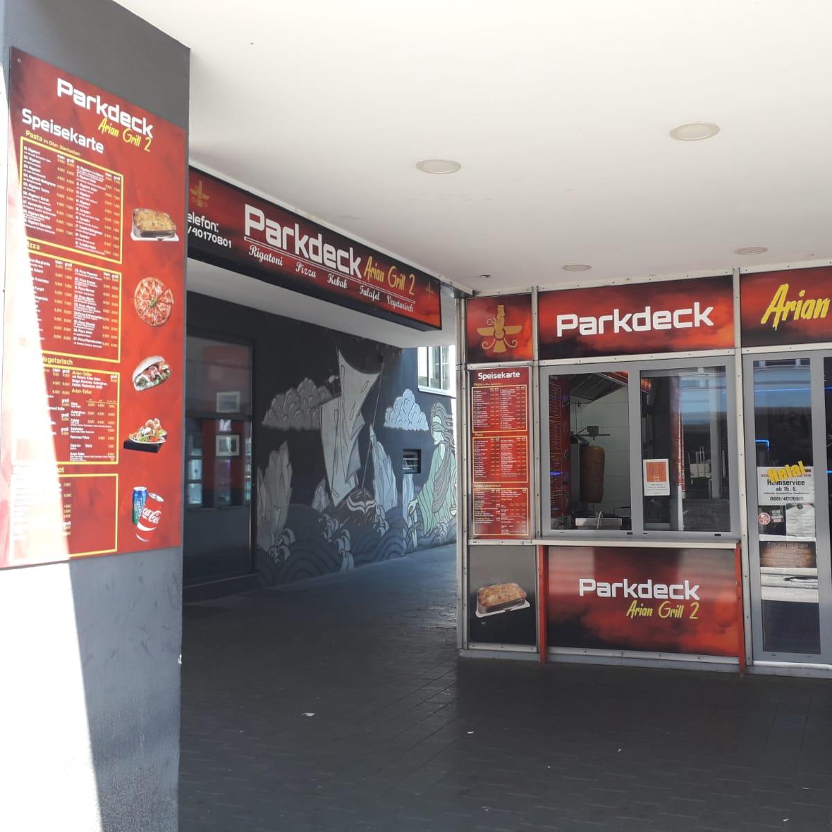 Restaurant "Arian Grill 2 - Parkdeck" in Saarbrücken