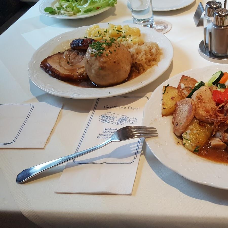 Restaurant "Gasthaus Popp" in Bruckberg