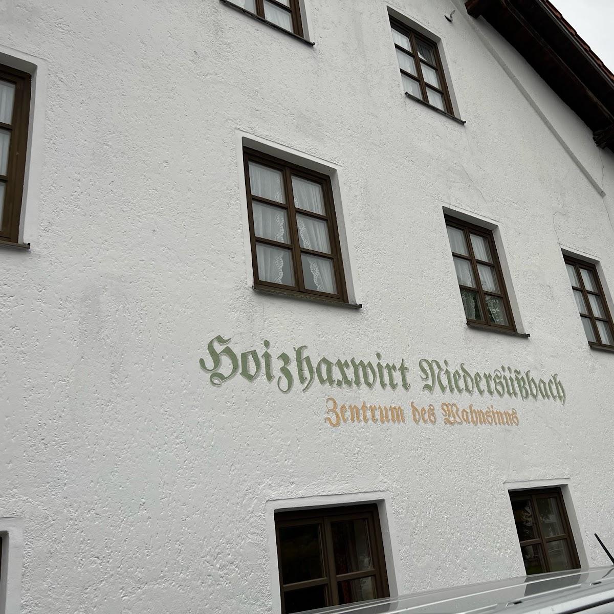 Restaurant "Gasthaus Kreitmeier (Hoizhaxwirt)" in Obersüßbach