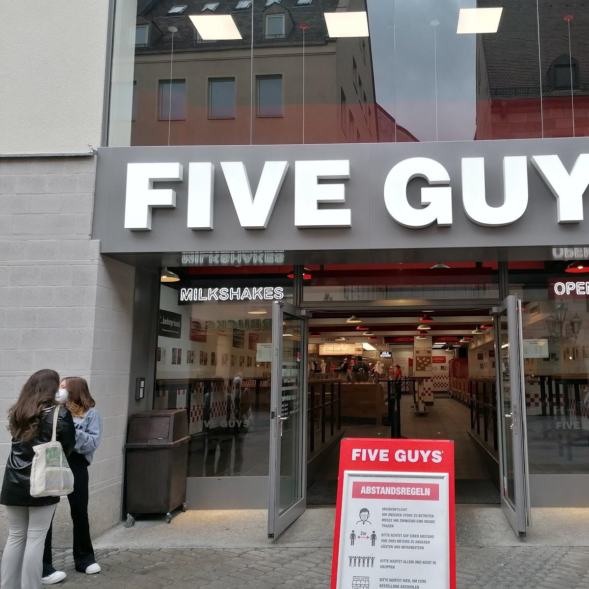 Restaurant "Five Guys" in Nürnberg