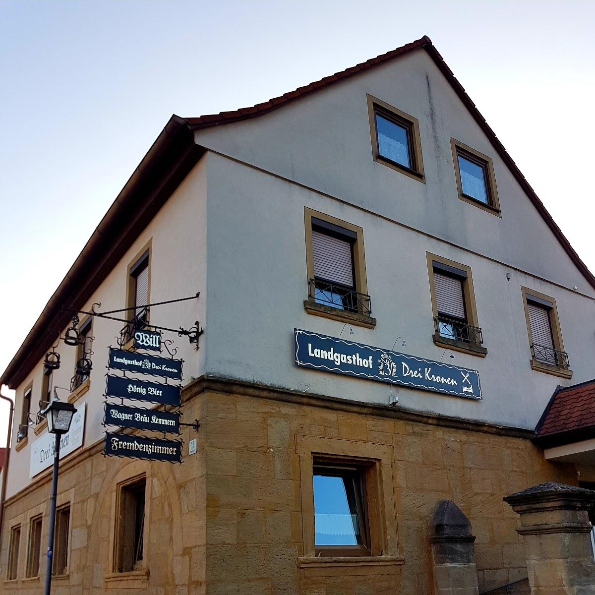 Restaurant "Landgasthof Drei Kronen Ebing" in  Rattelsdorf