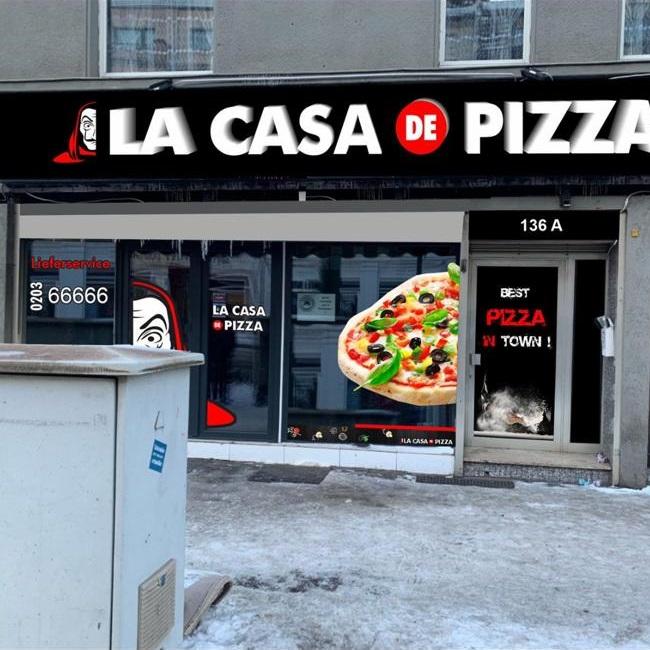 Restaurant "La Casa de Pizza" in Duisburg